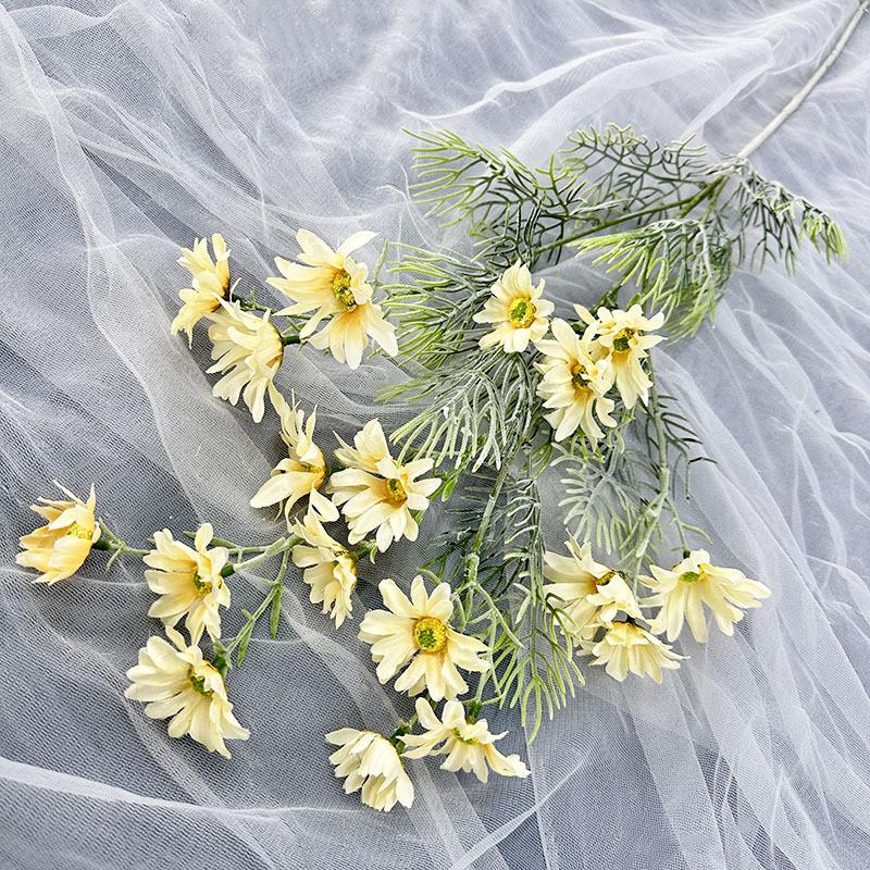 Chrysanthemum Artificial Flower Wedding Hotel Restaurant Decoration Desktop