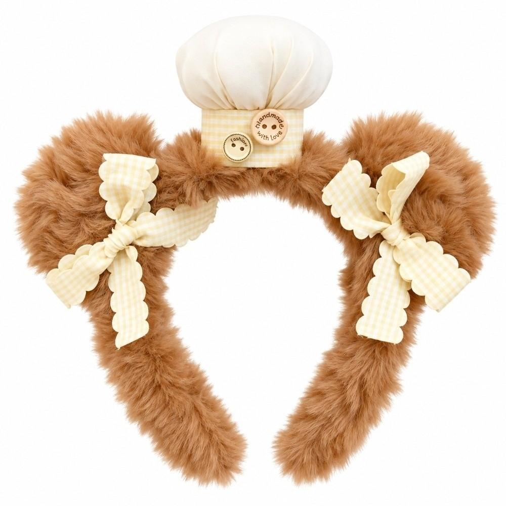 Fluffy Plush Headbands Elastic Animal Hair Hoops Faux Fur Tiaras Cute Hairbands Party