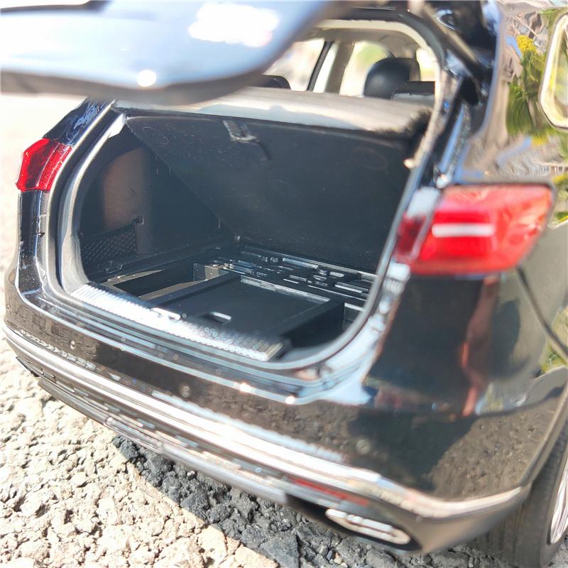 1/18 HONGQI HS5 Внедорожник Металлическая модель автомобиля Литье под давлением Металлический Внедорожник Модель автомобиля Высокая симуляция Коллекция Детская игрушка Подарок Декорация