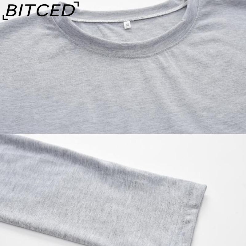 BITCED Весенне-осенний женский свободный однотонный повседневный костюм с длинными рукавами и длинными брюками