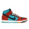 Diorr Greenwood X Dunk High SB Navajo Arts Unisex Sneakers Multi-Color Turquoise-Blue Black FQ1775-400