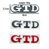 Volkswagen GTD Front Grille Emblem - Car Modification Badge