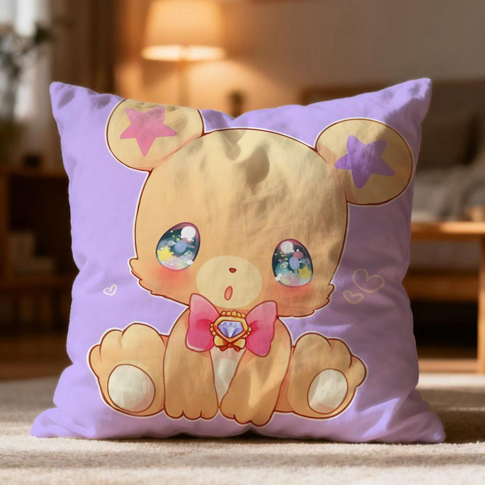 Popular MMofurunew Cushion Cover Soft Washable Pillow Case Multi-Scene for Couch Bed Travel Office Use