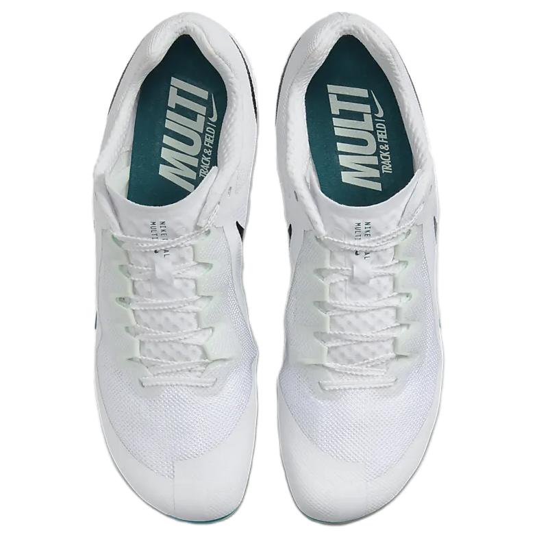 Nike Кроссовки Zoom Rival Белые Яркая ель Паровой зеленый Черный повседневные FZ9664-102