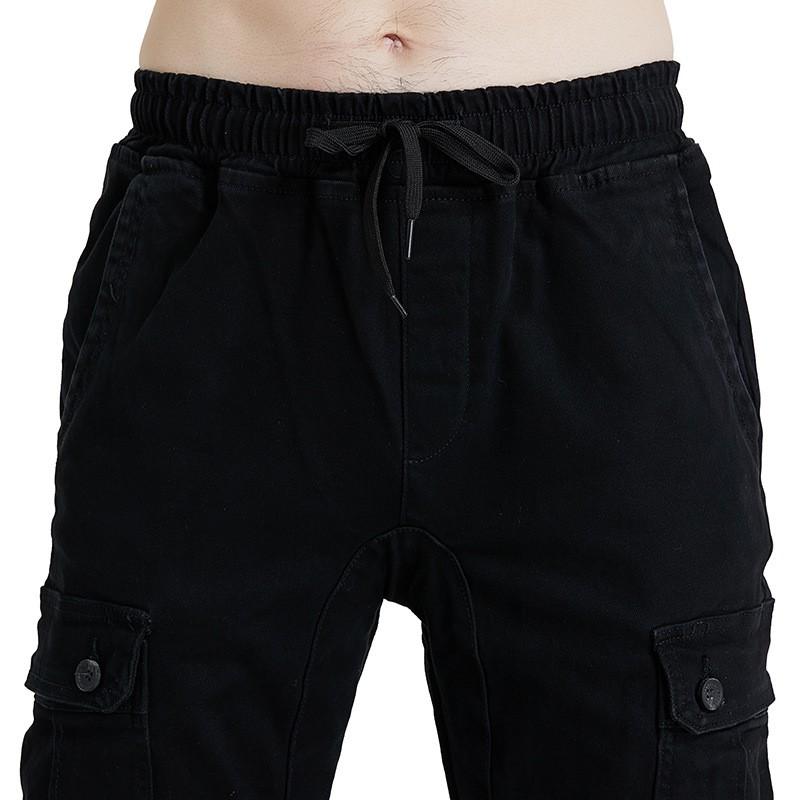 Mens Motorcycle Riding Pants With Knee Protection Tactical Cargo Design Cotton Outdoor Motorbike Protective Trousers