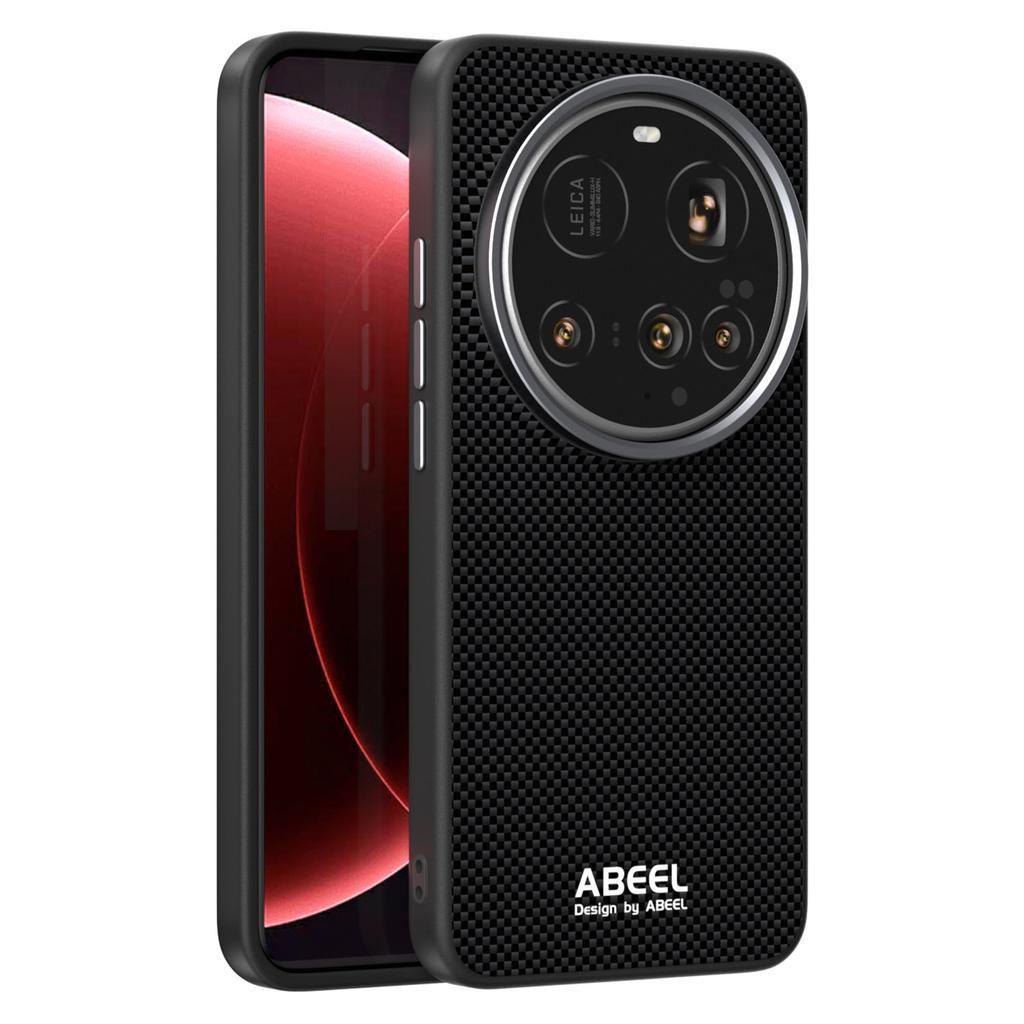 ABEEL For Xiaomi 15 Ultra Magnetic Case Printed PC TPU Aluminum Alloy Leather Phone Cover