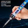 Soldering Iron Kit Adjustable Temperature 80W Welding Tools Repair Soldering Gun Set Desoldering Pump Solder Wire LCD