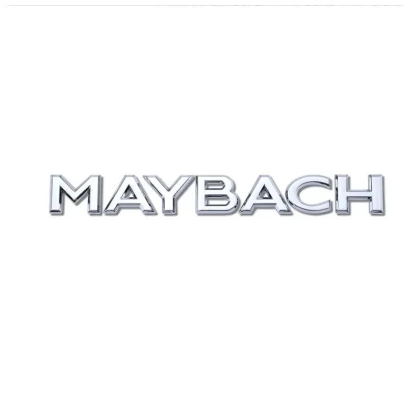 MAYBACH letter car stickers accessoriesfor Mercedes Benz MAYBACH S400L S580 GLS600 refit rear trunk big logo szm small size car AA1