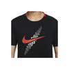 Nike Dri-FIT Rise 365 Kipchoge Logo Print Quick-Dry Running T Shirt Men Tops Black FB7067-010