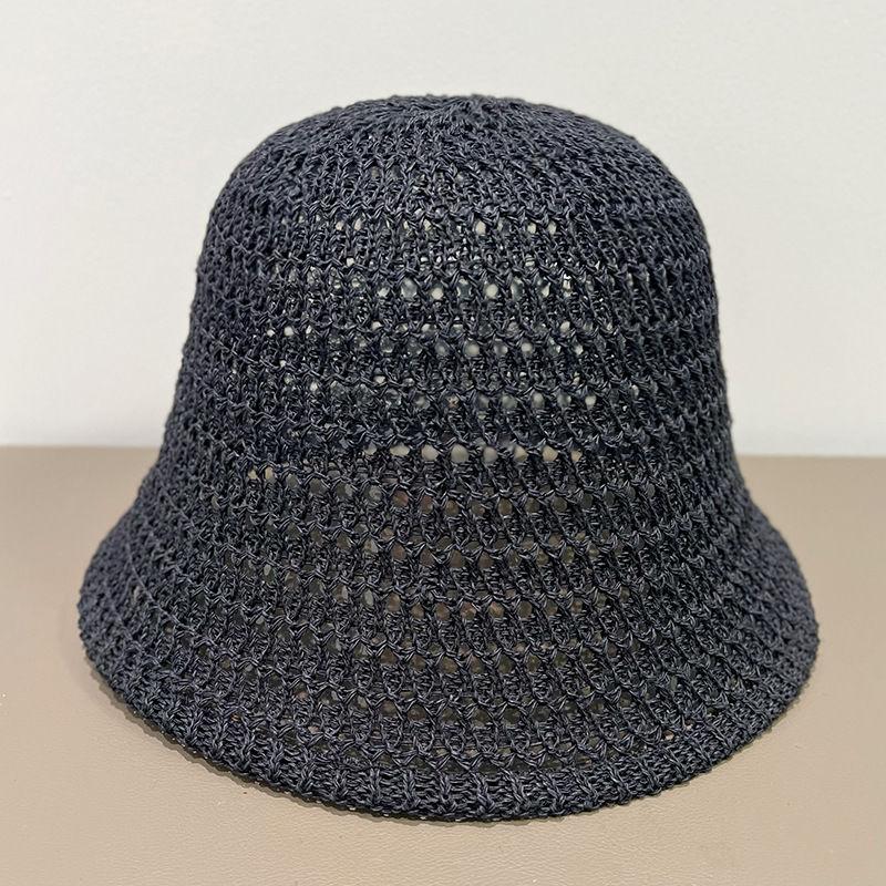 Дышащая полая шляпа-ведро, тонкая шляпа-ведро, женская складная шляпа