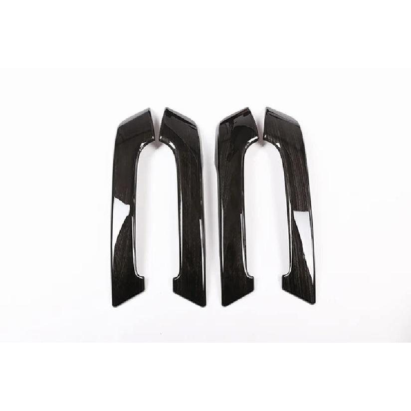 ABS матовый черный для Toyota Land Cruiser Prado FJ150 150 2010-2018 салон автомобиля подлокотник Защитная крышка наклейка аксессуары