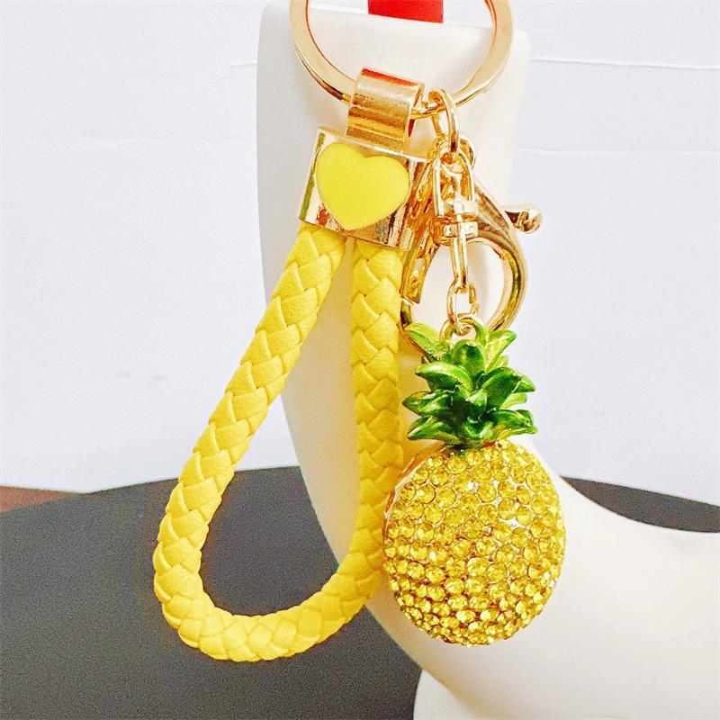 Creative Bling Rhinestone Watermelon Fine Workmanship Portable Bag Pendant Fashion Jewelry Decor Gift For Friends Bag Charm