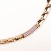 Cherish Germanium Necklace in Pink Gold, a Great Christmas Gift for Men and Women
