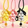 Pig Tower Pig Keychains Stacked Fun Panda Keychain Kawaii Cartoon Animal Keychain  Student