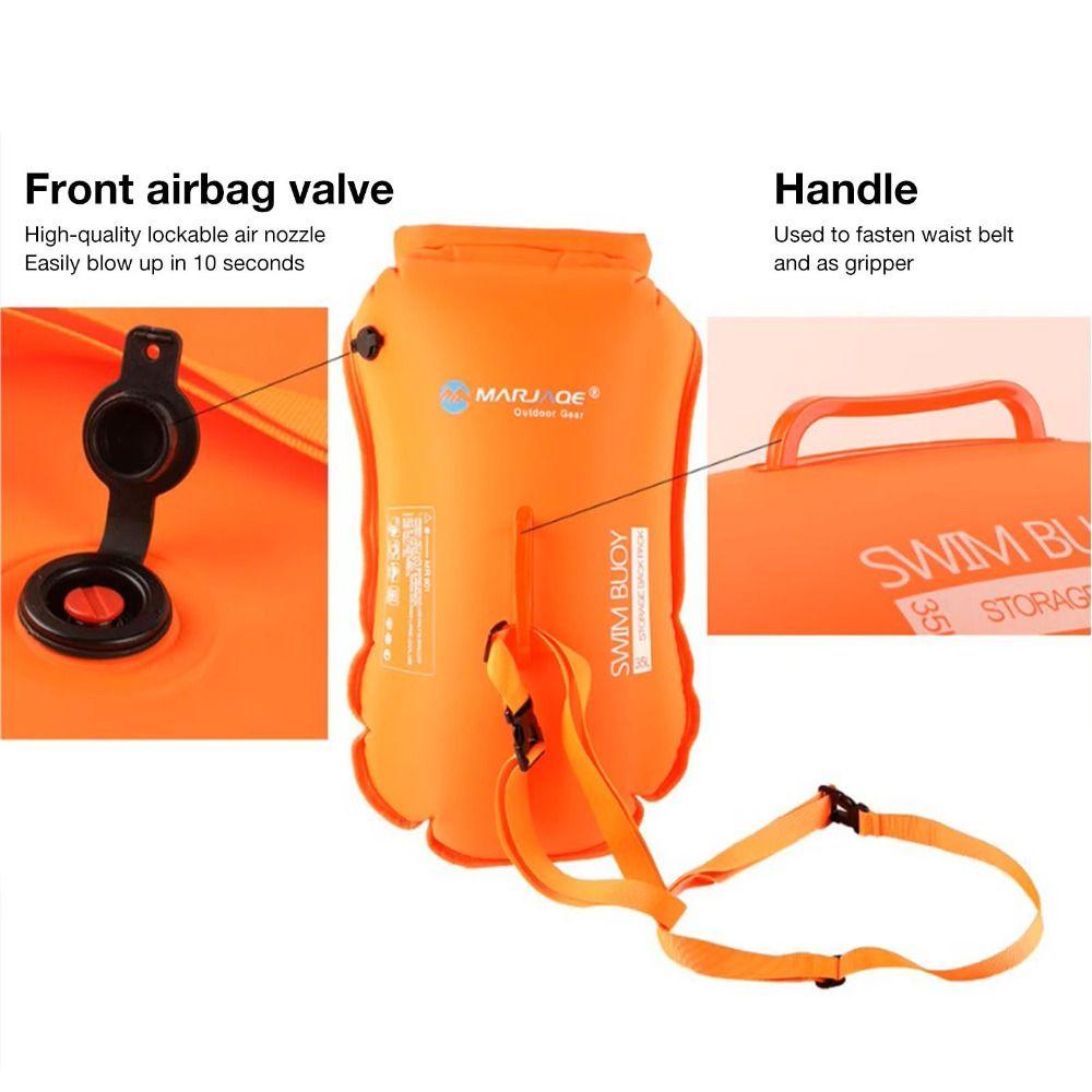 Float Backpack Swimming Bag Drift Buoy Swimming Buoy Bag Water Sport Buoyancy Bag  Boating