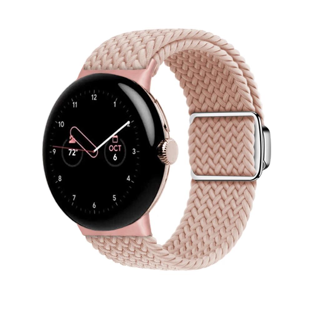 Плетеный ремешок-петля для Google Pixel Watch 4/3 41 мм Нейлоновый сменный браслет на запястье для Pixel Watch 4 3 2 1 Аксессуары для ремешка