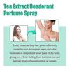Green Tea Underarm Deodorant Spray, 30ml Green Tea Deodorant Prefume Spray, Aluminum Free Natural Deodorant for Women Men Generally suitable