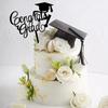 Paper Graduation Cake Topper Multi-Style Congrats Grad Cake Topper  College