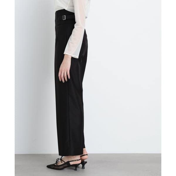 Jill by Jill Stuart Satin Straight Pants