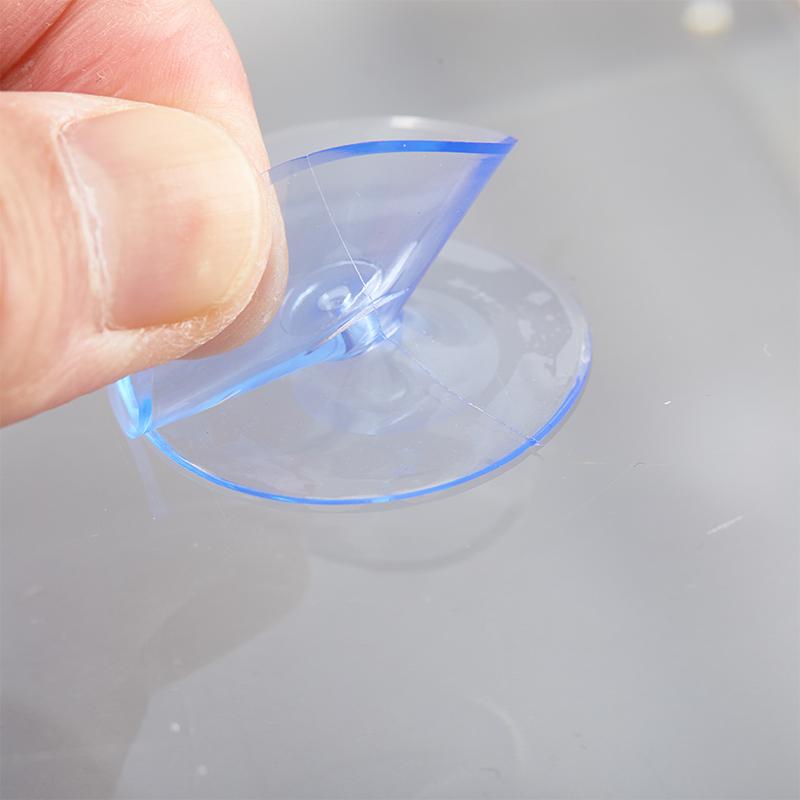 10 шт./лот ПВХ прозрачные двухсторонние присоски-присоски для стекла и пластика
