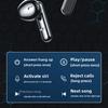 Новая беспроводная Bluetooth-гарнитура с зеркалом, мини-наушники с двумя невидимыми наушниками-вкладышами, с длительным временем ожидания
