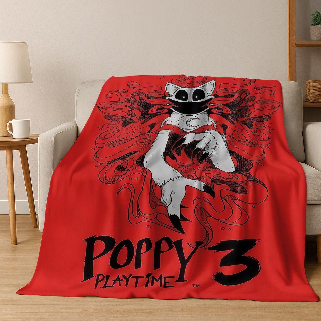 Мультяшное S-Улыбающееся C-Существа Craftycorn Catnap Art Фланелевое Одеяло, Уютное Мягкое Плед для Дома Спальни Кровати Дивана Покрытие Подарок