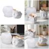 Detailed Face Silicone Mold Handmade Flower Pots Moulds Decorative Container Molds Suitable for Resin Art Projects