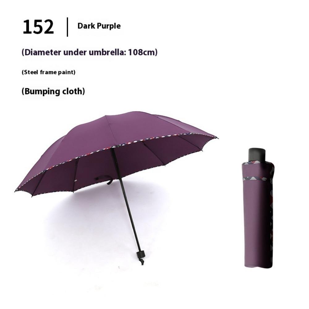 Спорт на открытом воздухе, анти-УФ-зонтик, складной зонт, цветущий цветок в дождевой воде, ветрозащитный навес