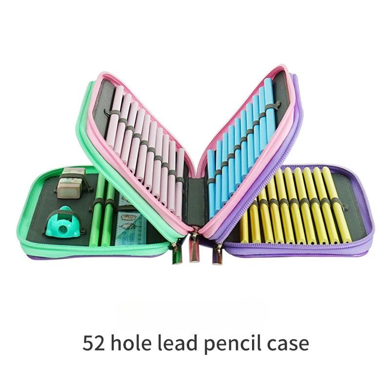 Student pencil case, pencil case, cute, multifunctional, dinosaur pencil case, large capacity, cartoon pencil case