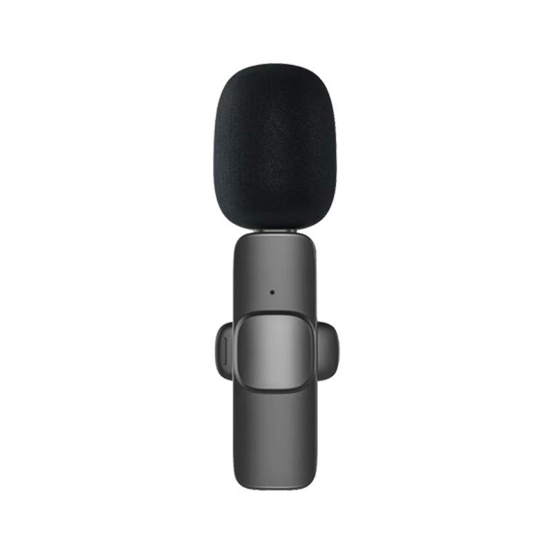 Wireless Lavalier Microphone with Noise Reduction for Live Broadcasts and Video Recording