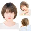 Сертифицированный медицинский парик M.wig, расслабленный, короткий, цвет Латте, один размер подходит всем, парик для 24-часового ношения, регулируемый, силуэт «Ромб», просвечивающая челка, I-образный вихрь, H