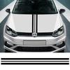Наклейка на капот автомобиля Для VW Volkswagen Polo 6R 6C 9N2 9J GTI Автомобильная наклейка в гоночном стиле из ПВХ Аксессуары для тюнинга автомобиля