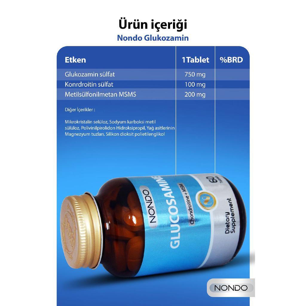 Глюкозамин 60 таблеток (глюкозамин хондротитин МСМ метилсульфонилметан)