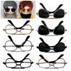 Mini Plush Doll Accessories Cute Heart Frame Plush Doll Eyeglasses For 10cm Dolls Glasses Clothes