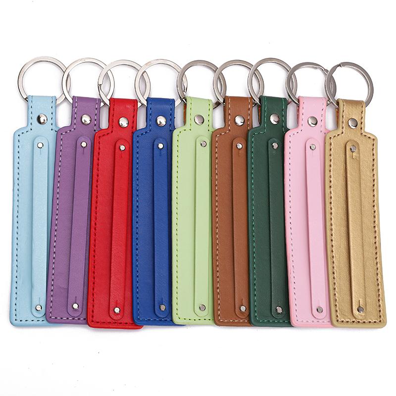 Высококачественный кожаный брелок для ключей для самостоятельного изготовления ювелирных изделий, аксессуаров