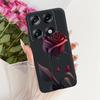 Для Motorola Signature 2026 Чехол Популярный Цветочный Мраморный Расписной Чехол Мягкий Силикон Черный Корпус Телефона Для Moto X70 Air Pro Fundas