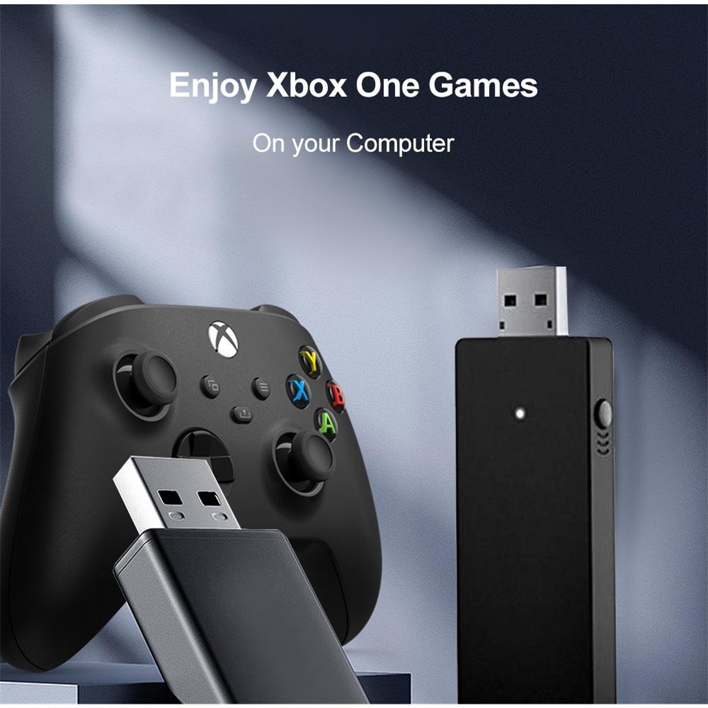 Беспроводной USB-приемник для контроллеров Xbox One SX/Xbox Elite, совместимый с Windows 10, аксессуары для ПК и ноутбуков