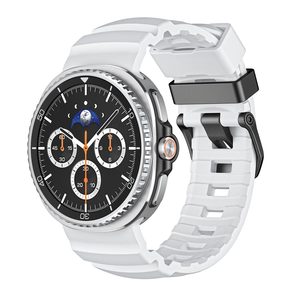 Силиконовый ремешок Trail для Samsung Galaxy Watch 8 44 мм 40 мм Спортивный браслет-ремень для Galaxy Watch 8 Classic 46 мм Оригинальный ремешок для часов