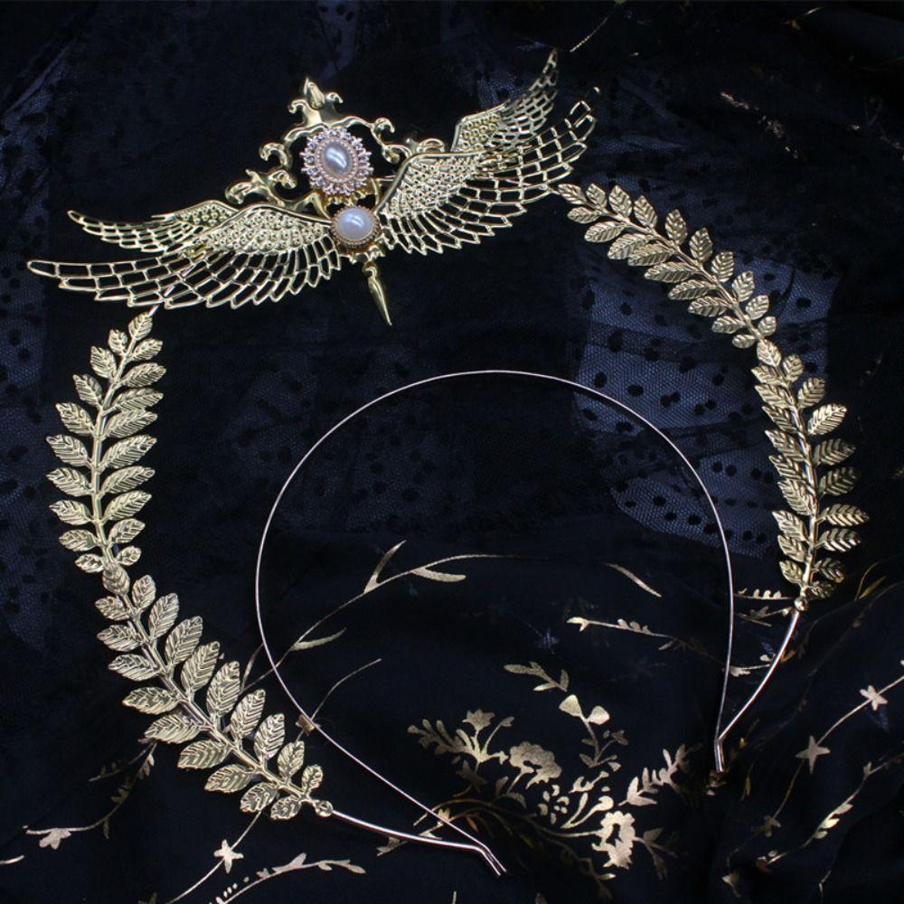 Parts Vintage Gothic Lolita Tiara Sun Goddess Headwear DIY Crown Material Kits Wedding Headpiece