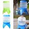 Camping Outdoor Water Container Lemonade Dispenser with Handle Design Folding Water Container