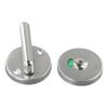 Stainless Steel Indicator Bolt for Bathroom Privacy Engaged and Vacant Door Lock for Public Restrooms and Toilets