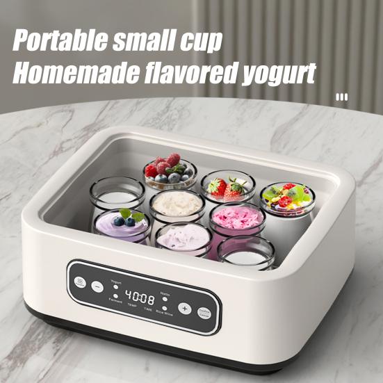 Homemade Yogurt Maker Large Capacity Adjustable Constant Temperature Digital Display Multi-Function Probiotic