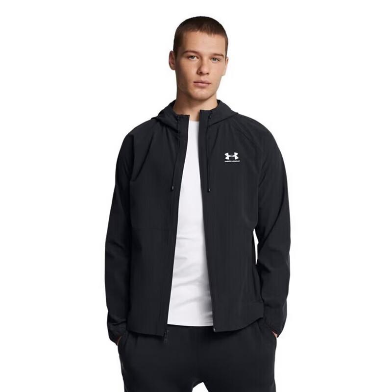 Under Armour Men's Sport Casual Woven Hooded Jacket