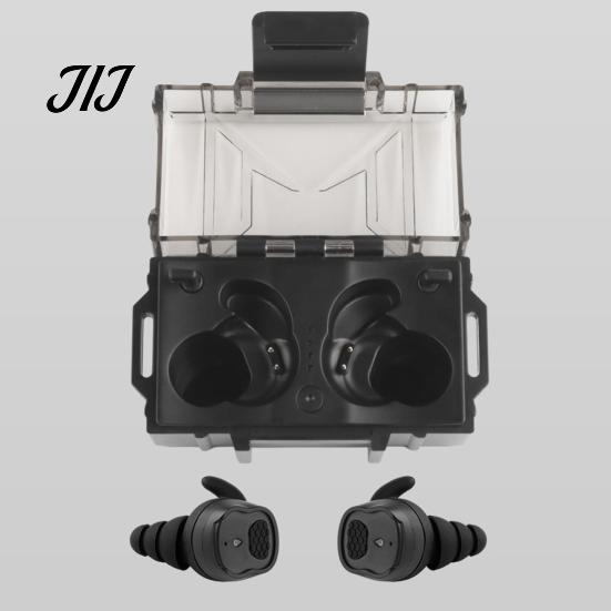 Hunting Gear for Men Women Shoot Ear Protection Earplugs, Bluetooth-compatible Electronic Hearing Earbuds, NRR 26dB Sound Amplification Earplugs