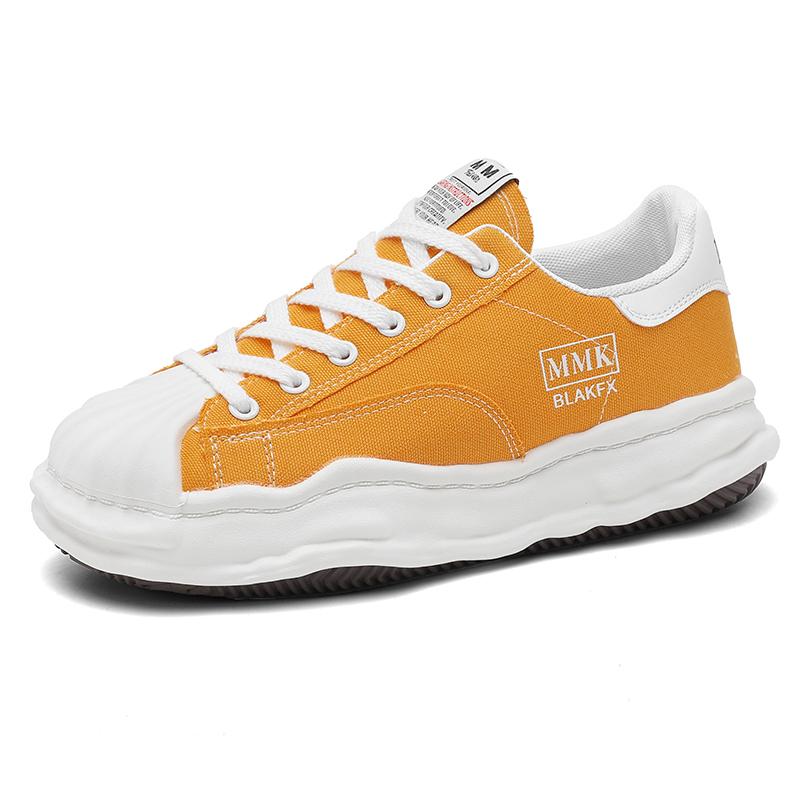 Мужские и женские летние туфли-ракушки с изголовьем, повседневные туфли на платформе, белые туфли, парусиновые туфли, увеличивающие прилив, туфли