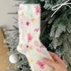 Cute Mink Velvet Snow Boot Socks Winter Thickened Middle Tube Socks  New Year's Gift