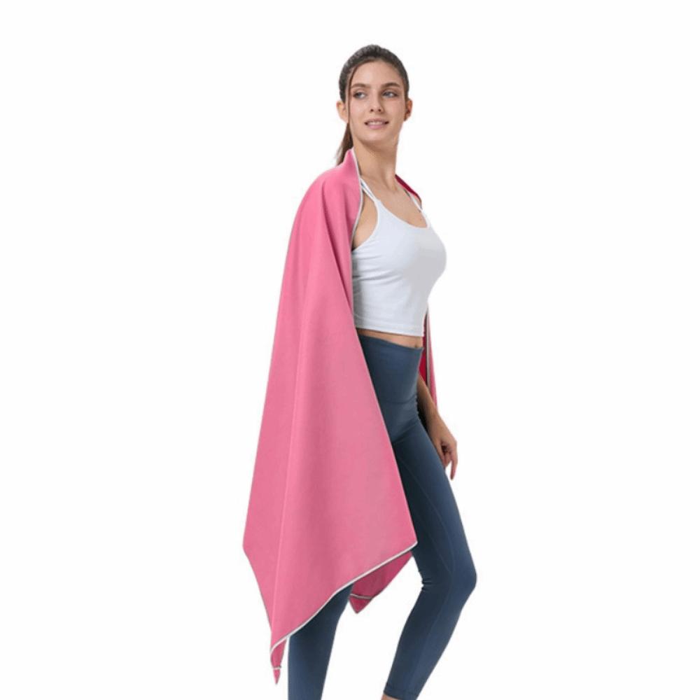 Portable Magnetic Bath Towel Sand Free Quick Dry Towel Multifunctional Beach Towel  Yoga