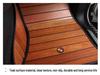 Тиковые деревянные коврики для пола для Volkswagen: Magotan, Jetta, Lavida, Lamando, Passat