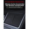 Center Console Wireless Charging Mat Designed for Tesla Model Y Standard 2026 Non-Slip Silicone Car Accessories(Not Fit Juniper)