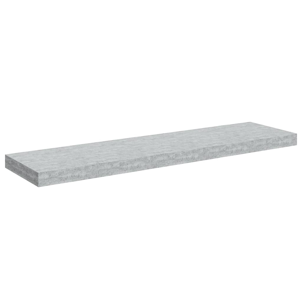 Vidaxl Półka Ścienna, Szarość Betonu, 90 X 23,5 X 3,8 Cm, Mdf